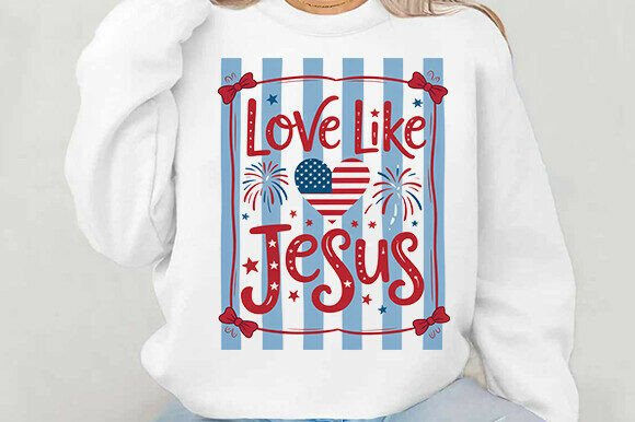 Christian PNG 4th of July Graphics & T-Shirt Designs