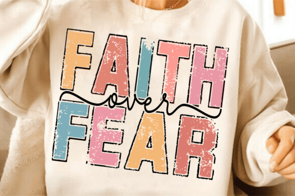 Faith over Fear SVG: Retro Christian Embroidery Review