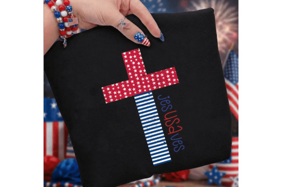Floral 4th of July SVG for T-Shirt Designs & Graphics