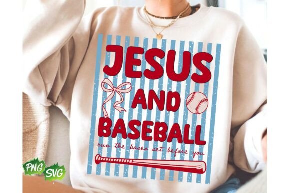 Jesus and Baseball Christian PNG Under the Needle