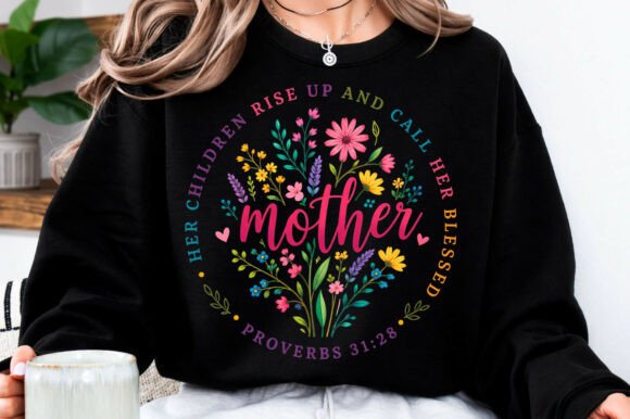 Mother's Day SVG, Christian Mom PNG