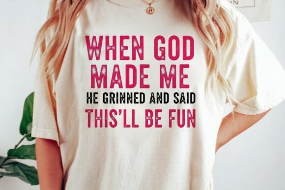 When God Made Me SVG Boho Christian SVG: A Hands-On Review